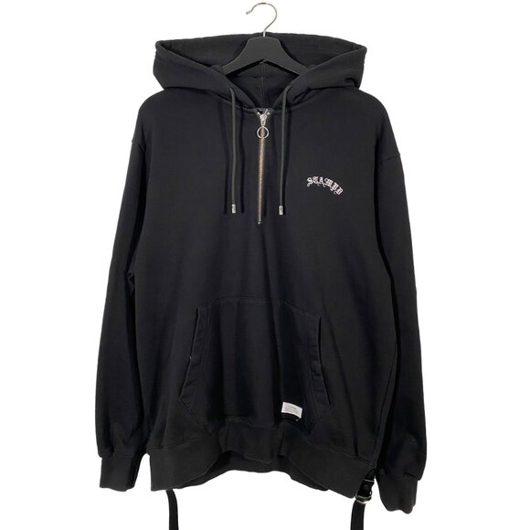 Stampd FW19 Strapped Hoodie Black mens size medium - Picture 1 of 11